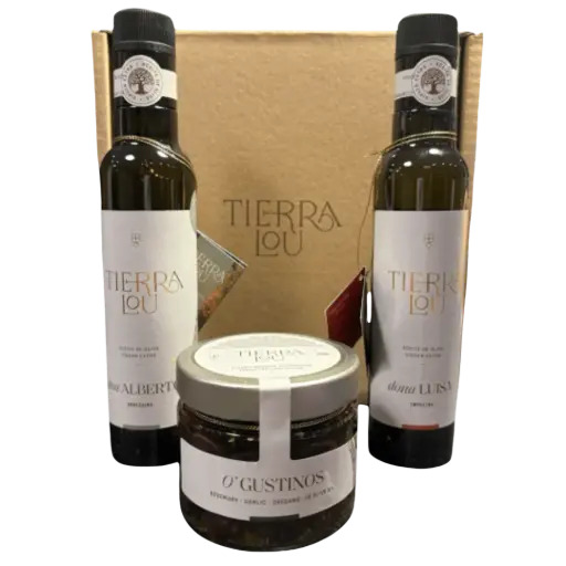 TierraLou Ontdekkingspakket met 2x 250 ml én Gemarineerde Olijfjes 
