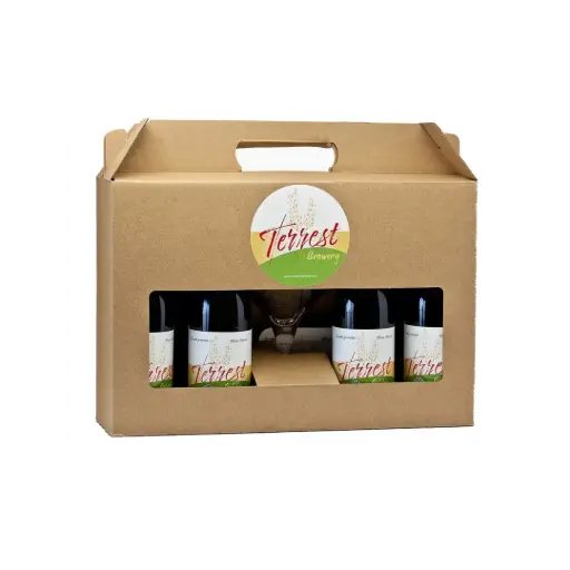 [24007] Terrest Golden Tripel Cadeau 4 x 33cl + glas