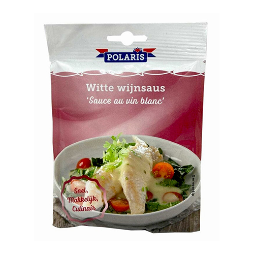 [90004] Polaris Witte Wijnsaus voor Vis 42 g